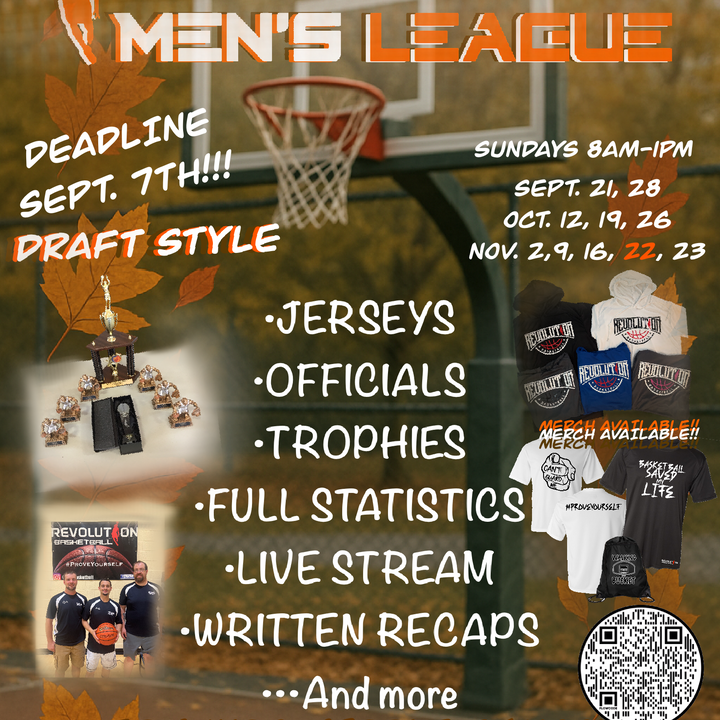 FALL MENS LEAGUE REGISTRATION