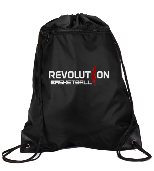 Revolution Basketball Drawstring Bags