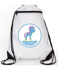 Load image into Gallery viewer, Pony Drawstring Bag
