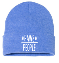 Load image into Gallery viewer, Paws Over People Beanie Hat
