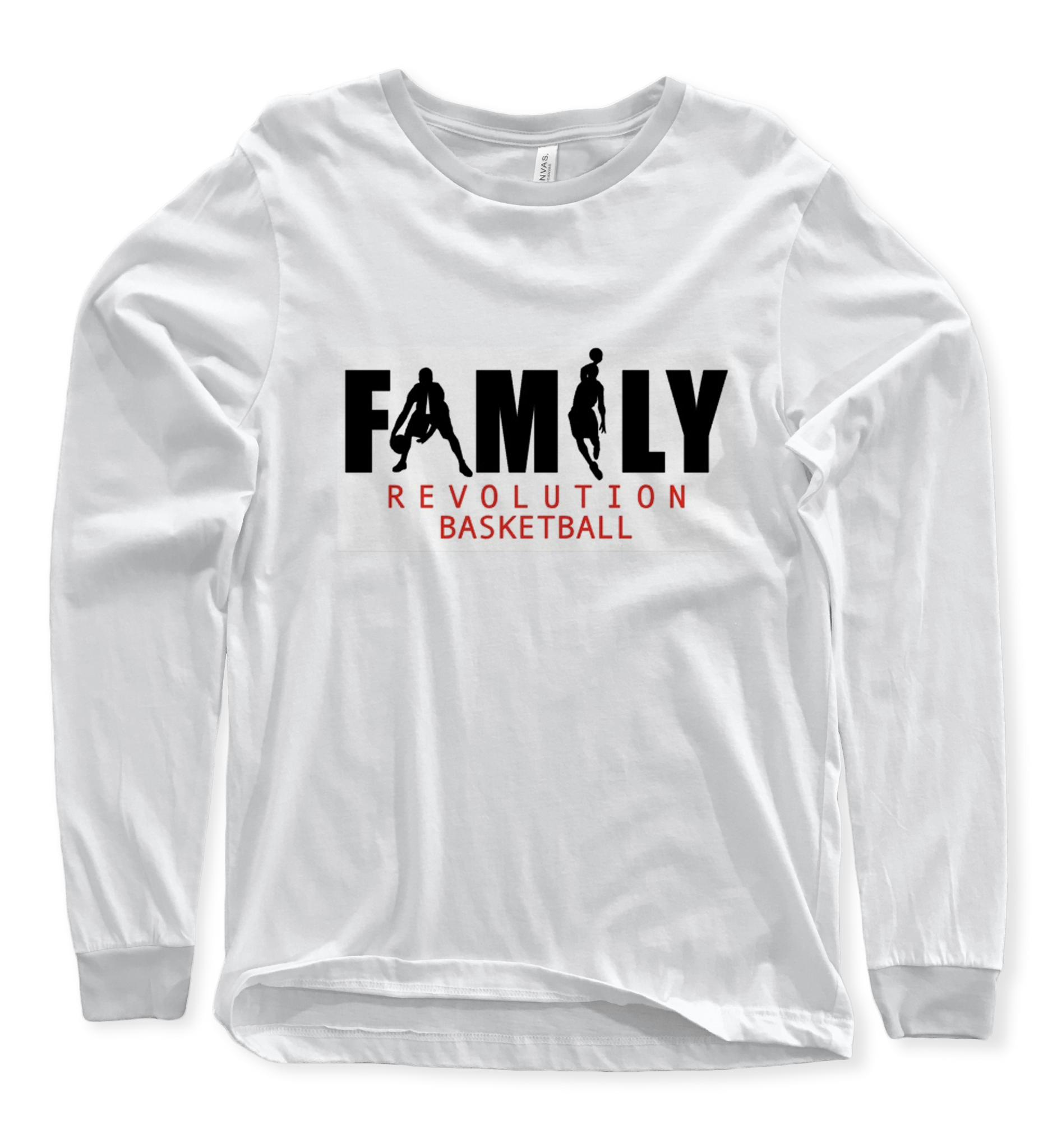 Family Revolution Basketball Long-Sleeve Shirts – Revolution Prints VT